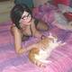 Venere nera con gatto Venere nera con gatto