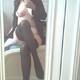 seduta sexy davanti allo specchio seduta sexy davanti allo specchio